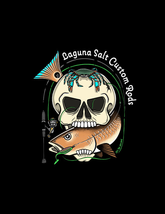 Laguna Salt Skull Decal